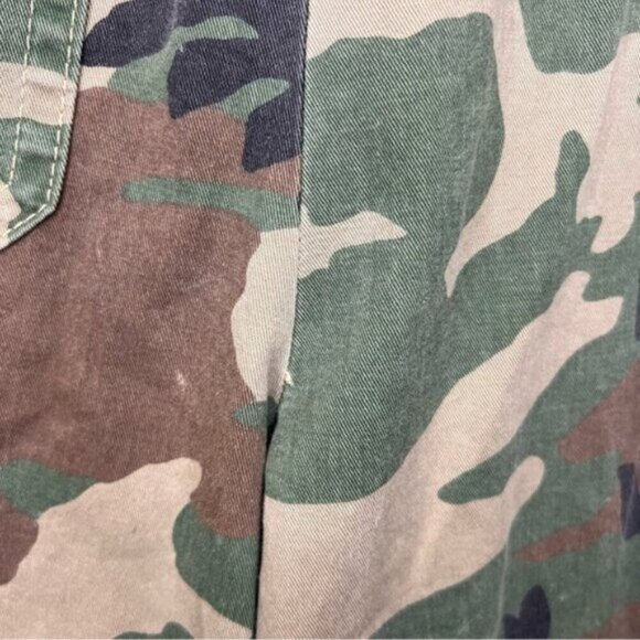 Marc Jacobs Paradise-Patch Camouflage Pants Size 10 100% Cotton - Picture 9 of 16